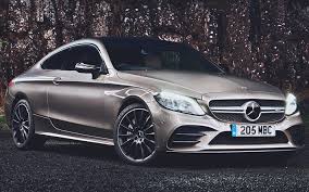 Download Wallpapers Mercedes Amg C43 Coupe Street 2018 Cars New C43 Coupe Tuning German Cars Mercedes Besthqwallpapers Com Mercedes Amg German Cars Mercedes