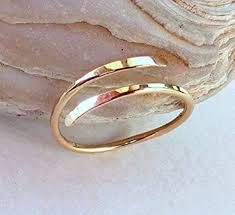 It could take you years to find this very special person. Amazon Com 14k 18k Solid Gold Toe Midi Knuckle Ring Hammered Adjustable Size Handmade
