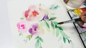 This is a great beginner watercolour tutorial that will show you a quick, step. Lvl2 Watercolor Flowers Tutorial Step By Step Youtube