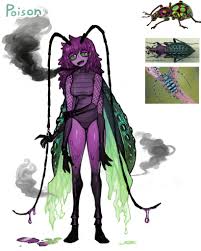 Poison Beetle Monster Girls Fantasy Character Design Monster Concept Art Creature Concept Art
