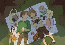 Picnic Date By Eszart Sakura Card Cardcaptor Sakura Japanese Drawings