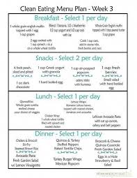 Clean Eating Meal Plan Pdf With Recipes Your Family Will Love Free Clean Eating Meal Plan Clean Eating Menu Clean Eating Diet Plan