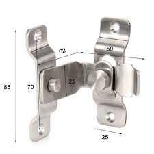 Bonjour je souhaite mettre des portes coulissantes en angle de mur pour fermer un placard contre un mur mais je n'aurais pas. Porte Coulissante Dingchi Acier Inoxydable 90 Degres Droit Angle Lock Serrure Porte Securite Pin Hasp Latches Outils Hotel Home Loquet Boucle Coin Crochet Verrouillage Boulon Materiel Loquets Et Verrous