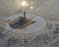 Imagem de Usina Solar na California