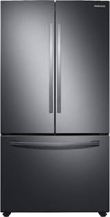 In fact, it's the one we keep in our fridge at home. Samsung 28 Cu Ft Large Capacity 3 Door French Door Refrigerator With Autofill Water Pitcher Fingerprint Resistant Black Stainless Steel Rf28t5021sg Aa Best Buy