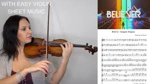 Second things second don't you tell me what you think that i could be i'm the one at the sail, i'm the master of. Believer By Imagine Dragons Easy Violin Tutorial With Sheet Music Chords Chordify
