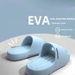 Men's Comfortable Casual Slides for Outdoor Travel and Beach, Thick Sole  Eva Slippers for Home and Daily Use, Thick Bottom Slippers Blue CN38-39