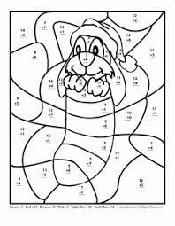 No prep color by number addition and subtraction pages for 1st grade students! Free Printable Christmas Math Worksheets Pre K 1st Grade 2nd Grade Woo Jr Kids Activities