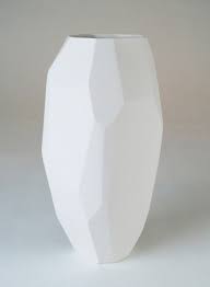 Facet Vase Gdg Studios Ceramic Design Ceramic Sculpture Vase