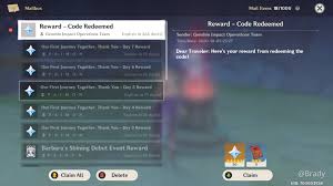 Enter your character's name from the game. Event Redeem Code Expired For New Code Read Here Genshin Impact Official Community