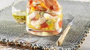 Verrines De Langoustines Aux Agrumes Recette Langoustines Langoustine Recette Cuisine Et Boissons
