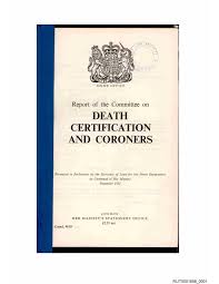 DEATH CERTIFICATION AND CORONERS