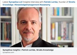 Green Chameleon » Synaptica's Vivs Long-Ferguson Interviews Patrick Lambe