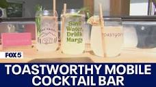 Toastworthy mobile cocktail bar creates craft drinks with a ...