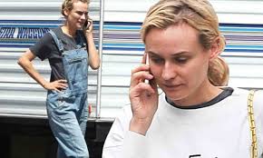 Diane Kruger is low-key