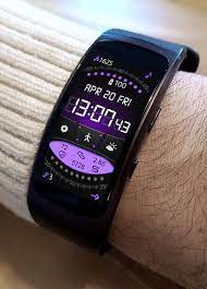 12 24 Hyperspace Watch Face For Your Fit2 Fit2 Pro New Themes Added High Quality Watch Faces Collection By Smartwa Samsung Gear Fit 2 Face Gear Watch Faces