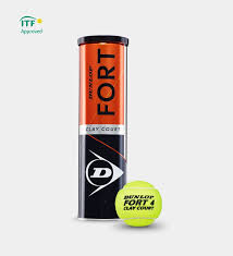 The french open uses clay courts, making it unique among the grand slam tournaments. Tennis Balls Dunlop Fort Clay Court