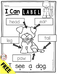 Writing At The Beginning Of The Year In Kindergarten Labeling Freebie Keeping My Kiddo Busy Kindergarten Writing Labeling Kindergarten First Grade Writing