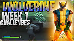 Fortnite week 4 challenges are live, including a brand new wolverine tasks, complete with a ferocious wrap reward. Wolverine Week 1 Challenge Investigate Mysterious Claw Marks Wolverine Challenges Fortnite Youtube
