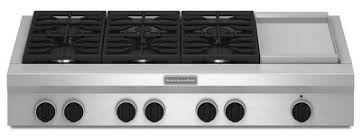 commercial gas cooktop
