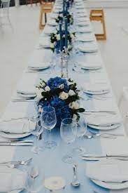 Santorini Destination Wedding Laura Lee Tara Lilly Photography Blue Wedding Decorations Wedding Table Decorations Blue Wedding Table Settings