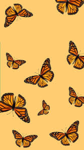 Pin By Melanie On Wallpapers In 2020 Aesthetic Wallpapers Wallpaper Aesthetic Butterfly Wallpaper Iphone Cute Fall Wallpaper Orange Wallpaper Vaporwave, music, blue, style, purple, yellow, sunset, background. butterfly wallpaper iphone