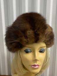 Vintage Russian Fur Hat by Leningrad Fur Factory # 2
