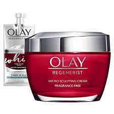Hi guys i looked into the olay regenerist for you. Buy Olay Regenerist Micro Sculpting Cream Face Moisturizer With Hyaluronic Acid Niacinamide Vitamin B3 Fragrance Free 1 7 Ounce Whip Face Moisturizer Travel Trial Size Gift Set Online In Turkey B08cfk6y6r