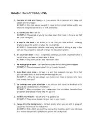Idiomatic Expressions Idiomatic Expressions Good Vocabulary Words Good Vocabulary