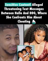 Alleged text messages have surfaced from DDG's recent court filing against  Halle! *View previous posts **We do not condone bullying, violence or hate  speech**