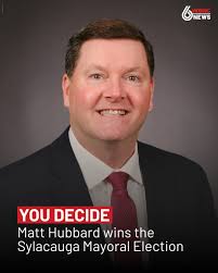 Sylacauga, your new mayor is Matt Hubbard! ➡️ t.ly/CuGAc
