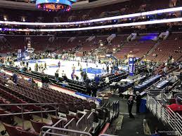 Wells Fargo Center Section 116 Philadelphia 76ers