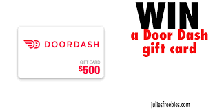 Give the gift of food delivery with a doordash gift card. New Doordash Card Doordashgiftcard Sc 1 St Julieu0027s Freebies