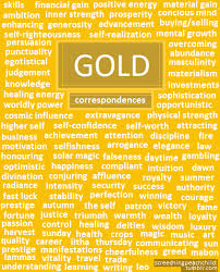 Magickal Color Gold Color Meanings Color Psychology