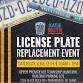 License Plate Replacement Event