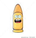 Bullet character. Cartoon funny orange bullet... - Stock ...