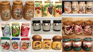 11 Amazing Diy Ideas For Recycling Jars Decorating Glass Jars Youtube Recycled Jars Decorating Glass Jars Decorative Glass Jars