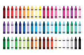 Crayon Divider Clip Art Set Png Svg Vector Blank Color Etsy Clip Art Borders Clip Art Colorful Drawings