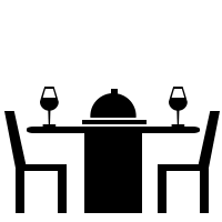 Restaurant empire computer icons fast food lunch, food, fork, knife, lunch, restaurant icon, table knife and fork logo png clipart. Dining Table Icon 269269 Free Icons Library