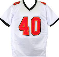 Mike Alstott Signed Jersey Beckett Hologram Pristine Auction