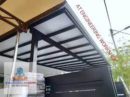 Memasang Awning Pergola Aluminum Composite Panel Di Jalan Lep 1 12 Taman Lestari Putra Serdang Selangor Untuk Pertanyaan Dan Tempah Pergola Selangor Awning