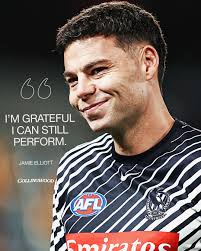 We're just as grateful for you, Jamie 🖤🤍 Hear from our star forward who  sits atop our goal-kicking tally for season 2025, following a win in his  200th: https://magpi.es/ElliottPostMatchRoundSix