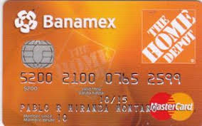 That's the case for both the home depot® credit card and the home depot® business credit card. Bank Card The Home Depot Banamex Mexico Col Mx Mc 0071