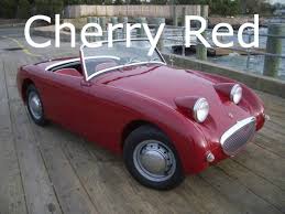 Austin Healey Bugeye Sprite Paint Colors