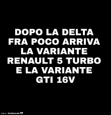 Jun 25, 2021 · la variante delta plus contient une mutation supplémentaire appelée k417n sur la pointe du coronavirus, que l'on retrouve dans les variantes beta et gamma, découvertes pour la première fois en. Dopo La Delta Fra Poco Arriva La Variante Renault 5 Turbo E La Variante Gti 16v Condiviso Da Quaranty Facciabuco Com