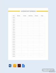 What is the best way to calculate if they started on time, and. Download 11 Shift Schedule Templates Apple Mac Pages Template Net