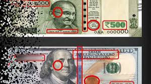 Convert 100 usd in inr. Indian 500 Rupee Vs American 100 Dollar Note Youtube