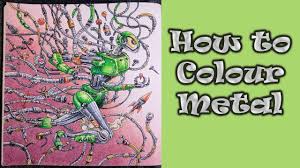 You can find more craft projects, ideas, and tutorials at www.favecrafts.com. Colouring Tutorial How To Colour Metal Youtube