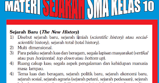 Dalam menjalani hidup saat ini, manusia perlu artikel lain: Materi Sejarah Kelas 10 Sma Semester 1 2 Lengkap