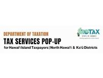 Tax Services Pop-Up